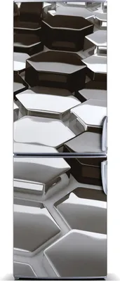 Produktbild von Tulup Kühlschrankdekoration - Magnetmatte - 70 cm x 190 cm - Magnet auf dem Kühlschrank - 3D-Abstraktion