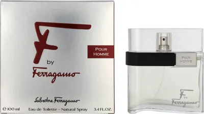 Produktbild von Salvatore Ferragamo F, Männer, 100 ml, Nicht nachfüllbare Flasche, Apfel, Lavendel, Schwarzer Pfeffer, Labdanum