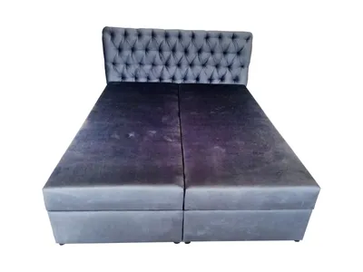 Obrázok produktu pre Skriňová posteľ Oslo 160x200 cm v sivej farbe Monolith 85 s úložným priestorom a matracom s bonellovými pružinami