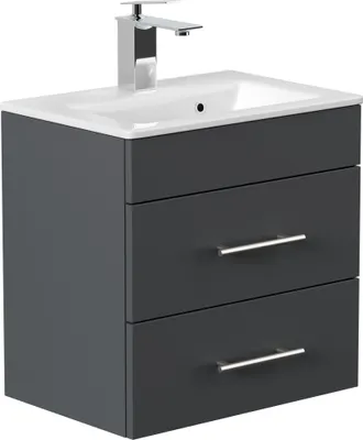 Produktbild von Badmöbel Mars 500 SlimLine SoftClose grafit : Grafit