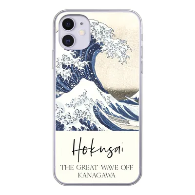 Produktbild von MuchoWow® Handyhülle Schutzhülle Hülle für iPhone 11 Die große Welle von Kanagawa - Katsushika Hokusai Silikon Softcase Handy Hülle - Handytasche