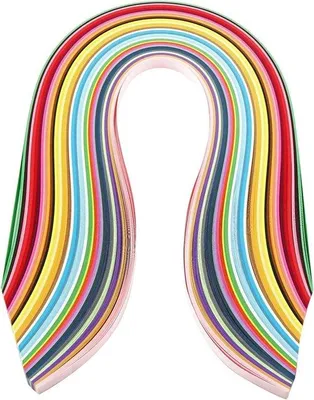 Imagen del producto de Tiras de papel para quilling, ideales para manualidades creativas - 720 unidades