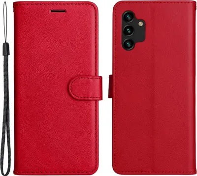 Produktbild von Samsung Galaxy A13 4G Hülle - Coverup Klapphülle - Rot