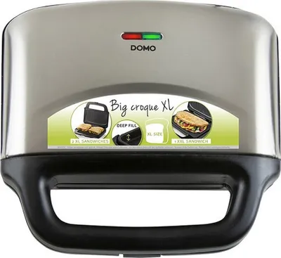 Obrázok produktu pre Hriankovač Domo Do9195C 900W Silver