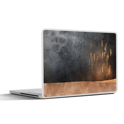 Obrázek produktu pro Nálepka na notebook - 14 palců - Abstraktní - Zlato - Design
