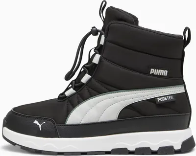Produktbild von Puma Evolve Boot Puretex J PUMA BLACK-GREEN FOG 36