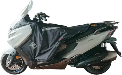 Productafbeelding van Scooter Beenkleed - Warmteschild Motor - Bescherming Tegen Kou - CE Gekeurd - Universele Pasvorm - Zwart