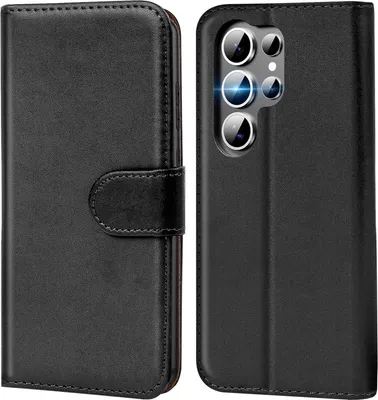 Produktbild von Book Case für Samsung Galaxy S25 Ultra Hülle Tasche Flip Cover Handy Schutz Hülle