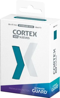 Zdjęcie produktu dla Rękawy Ultimate Guard Cortex, rozmiar standardowy, 100 sztuk, kolor benzynowy