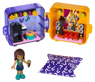 Produktbild von LEGO® Friends Andreas magischer Würfel - Sängerin, 41400