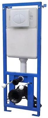 Image de vidaXL Réservoir de chasse encastré 11 L 41x14x(110-125) cm
