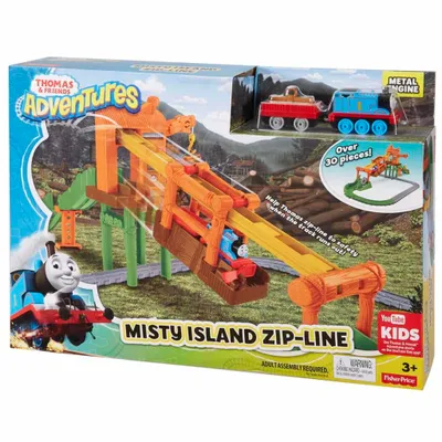 Produktbild von Mattel Thomas "Adventures" Nebelinsel Seilbahn-Abenteuer