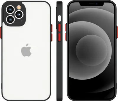 Produktbild von Milky Case Silikonhülle für iPhone 12 Pro Max - Schwarz KP11774