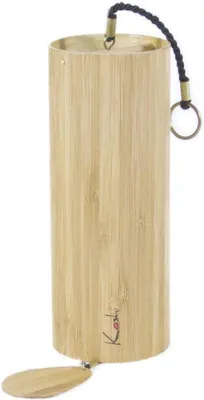 Produktbild von Wetterfester Windgong 16,5 cm aus Bambus und Holz für Entspannung und Musiktherapie