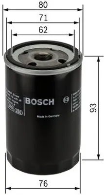 Produktbild von Bosch Ölfilter  0 451 103 337