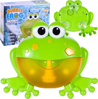 Produktbild von OEM - WOOPIE Schaumstoff-Badefrosch mit Melodie