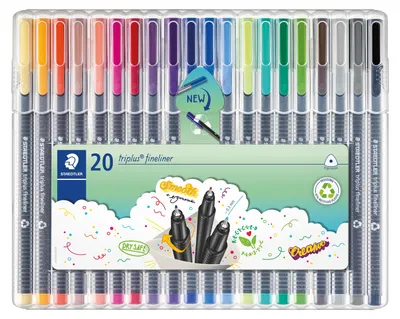 Image de STAEDTLER Fineliner triplus 20 St box
