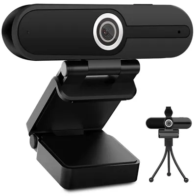 Productafbeelding van 4K webcam 1080p met microfoon en privacy sluiter