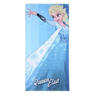 Produktbild von Elsa Frozen Baumwoll-Bade- und Strandtuch