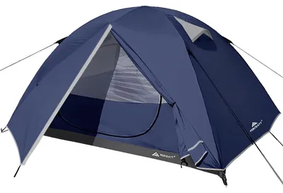 Image de Tente de camping ultralégère pour 3 personnes, avec 2 entrées