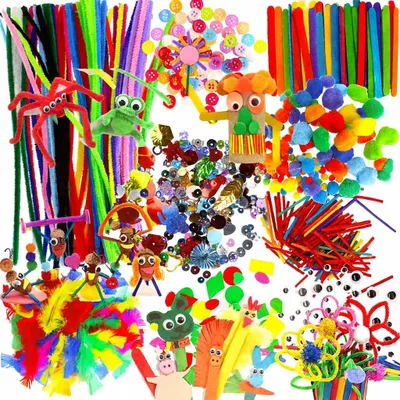 Produktbild von Craft with Fun Kreativ-Set XXL für Kinder mit Perlen