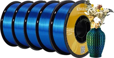Immagine prodotto di Filamento per stampante 3D, PLA seta, compatibilità versatile, 5 kg di seta YGB