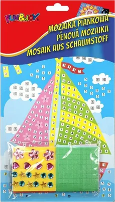 Produktbild von Schaumstoffmosaik Segelboot Spaß&Freude