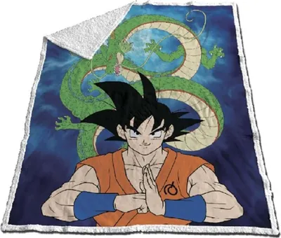 Produktbild von Dragonball - Strandtuch - Sherpa Fleecedecke