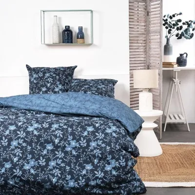 Image de Parure de Lit, TODAY Sunshine, 240x260 cm, 2 Personnes, 100% Coton Imprimé Floral, 57 Fils