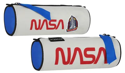 Produktbild von NASA Federmäppchen für Schule, grau, 8 x 22 x 8 cm, für Kinder ab 3 Jahren