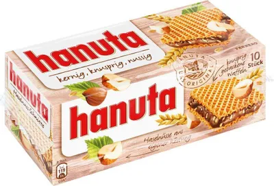 Immagine prodotto di fette di nocciola hanuta 10 pz.