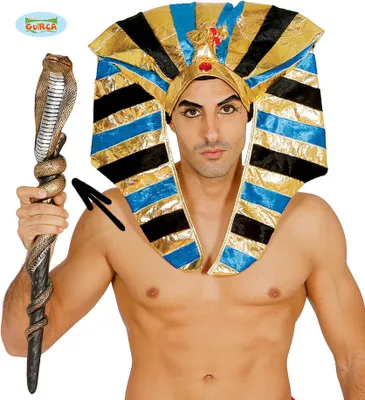 Produktbild von Schlangen Zepter Stab Schlangenstab Pharao 60 cm
