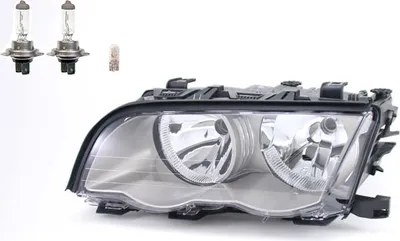 Obrázok produktu pre Johns, HSW halogénový svetlomet vhodný pre BMW 3 E46 02/98- 08/01 ľavá žiarovka