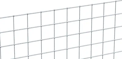 Image de Alberts 614492 Treillis soudé, galvanisé, mailles 19 x 19 mm, hauteur 100 cm, longueur 5 m