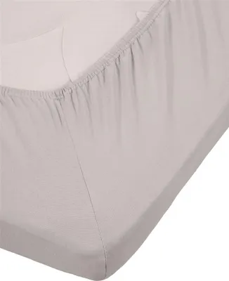 Produktbild von Beddinghouse Spannbettlaken BH Jersey Stretch TDS_Light Grey_UV_UV_160x200/220 160 x 200/220 cm, Pocket depth: 25 cm, Split: 85 cm 1 Splittopper-Spannbettlaken