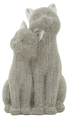 Immagine prodotto di Mauro Ferretti dekorativní figurka páru koček Sparky 13x10x21 cm stříbrná