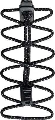 Produktbild von Nathan Reflective Run Laces - Black -