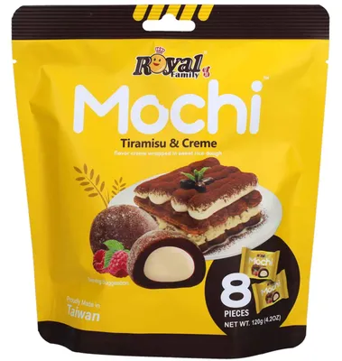 Produktbild von Royal Family Mochi Tiramsu & Creme 8er