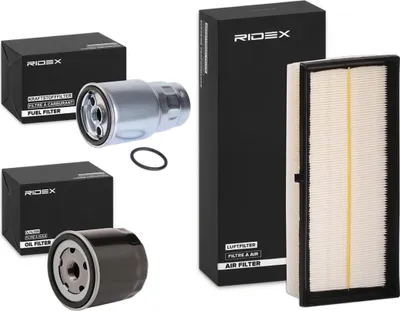 Produktbild von RIDEX Filterset Inspektionspaket Filtersatz für TOYOTA Yaris Schrägheck (P9)