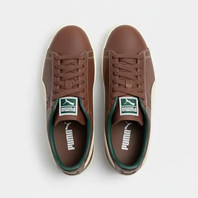 Produktbild von PUMA Clyde Palais Artisan Sneaker Leder Braun Chocotart Gr. 38
