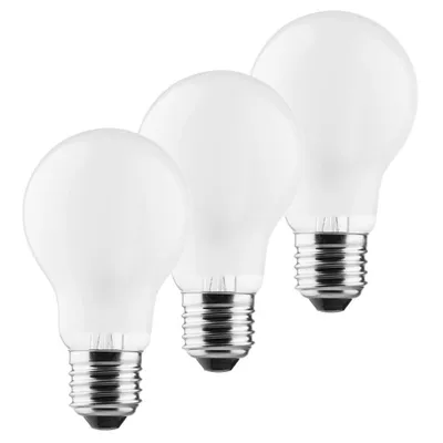 Produktbild von Müller-Licht LED Birne 4W E27 2700K matt 3er Box, 4 W, 40 W, E27, 470 lm, 10000 h, Warmweiß