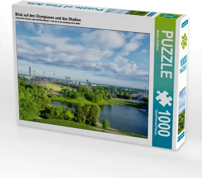 Produktbild von Calvendo Blick auf den Olympiasee und das Stadion 1000 Teile Puzzle quer 640x480mm, Schikore Martina; 7442422
