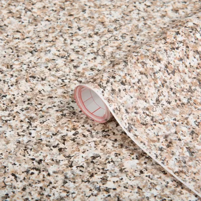 Image de d-c-fix Film adhésif pour meubles, motif "Porrinho" beige, 67,5 cm x 15 m, aspect pierre