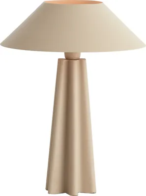 Produktbild von Light & Living - Tischleuchte CUKAI - Ø38x49cm - Braun