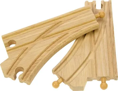 Obrázek produktu pro Bigjigs Rail Standartní výhybka 2 ks