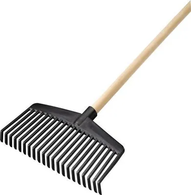 Produktbild von Gartenbesen Breite 440 mm Anzahl Zinken 21 Polyamid