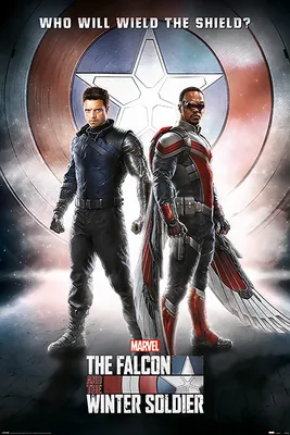 Produktbild von The Falcon And The Winter.. Soldier Poster 91,5 x 61 cm