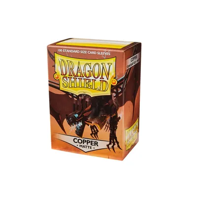 Produktbild von Dragon Shield Matte Kartenhüllen 100 Beutelchen    One Size