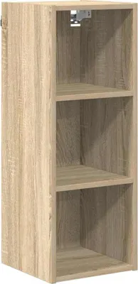 Image de Armoire murale vidaXL en chêne Sonoma, 30 x 29,5 x 80 cm, aggloméré