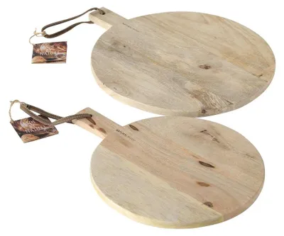 Produktbild von Schneidebrett Morne Käsebrett Servierbrett Mangoholz L 44cm 2-teilig